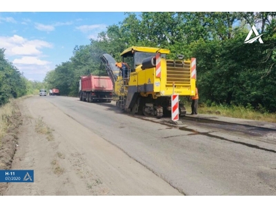 У Дніпропетровській області стартували роботи на дорозі Н-11 Дніпро – Миколаїв
