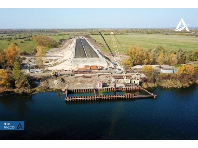 Розпочалися масштабні роботи на будівництві мосту через канал Дніпро - Донбас
